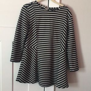 Peplum Maternity Top